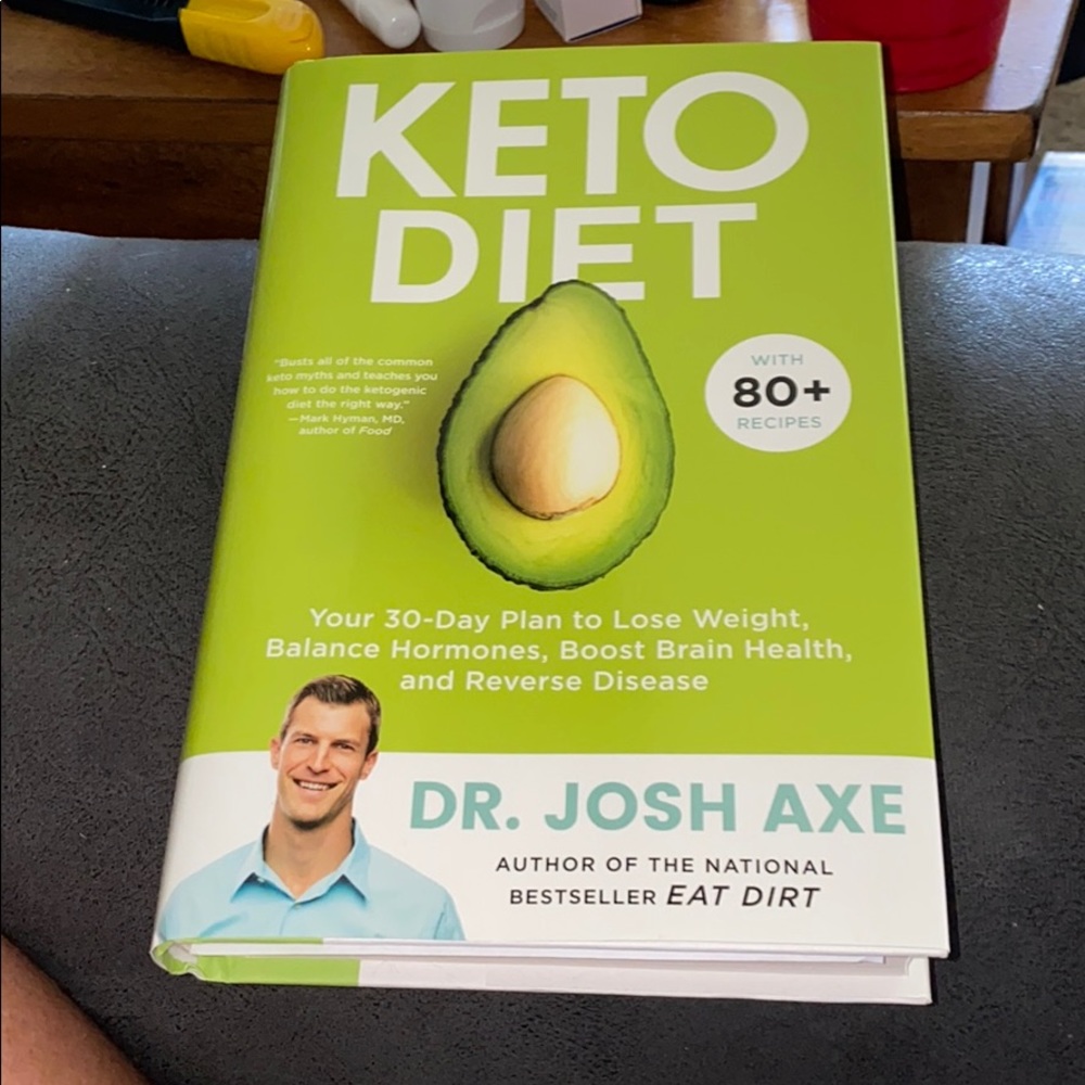 The Keto Diet by Dr. Josh Axe With 80+ Recipes